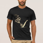 T-shirt Art de fumer la pipe (Vintage) (Devant)