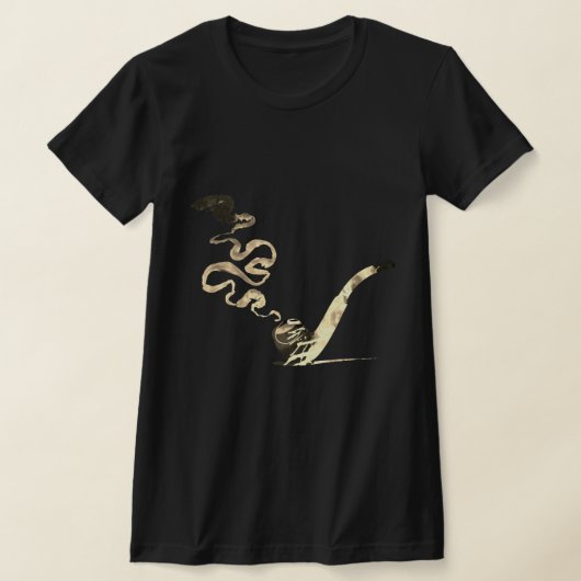 T-shirt Art de fumer la pipe (Vintage) (Poser)