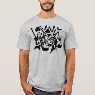 T-shirt Art de guitare par William F. Tracy III