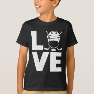 T-shirt Art De Hockey Sur Glace Pour Hommes Femmes Sport H