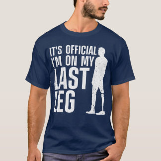 T-shirt Art de jambe amputée cool pour hommes femmes Jambe
