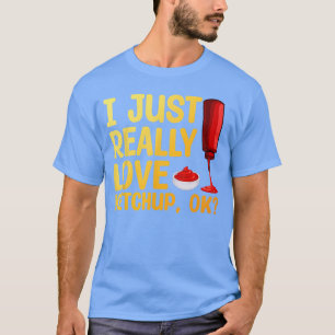 T-shirt Art de ketchup cool pour hommes femmes Thème ketch