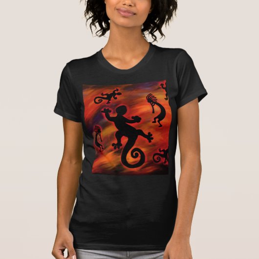 T-shirt Art de Kokopelli (Devant)