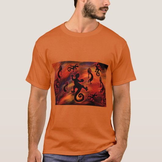 T-shirt Art de Kokopelli (Devant)