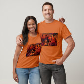 T-shirt Art de Kokopelli (Unisexe)