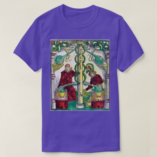 T-shirt Art de la distillation (Design devant)
