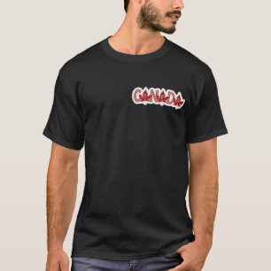 T-shirt Art de la feuille d'érable du Canada