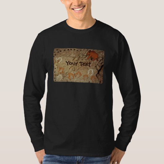 T-shirt Art de la grotte glaciaire (Devant)