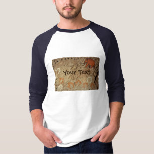 T-shirt Art de la grotte glaciaire