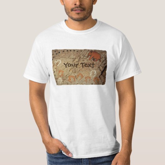 T-shirt Art de la grotte glaciaire (Devant)