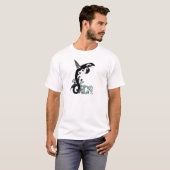 T-shirt Art de la liberté des orques (Devant entier)