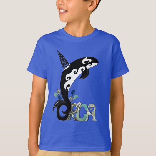 T-shirt Art de la liberté des orques (Devant)