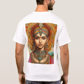 T-shirt art de la reine (Dos)