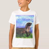 T-shirt Art de la rivière Sparkly (Devant)