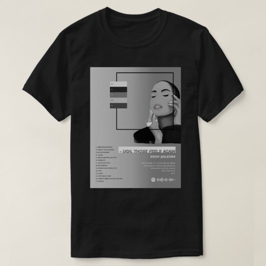 T-shirt Art de l'album Snoh Aalegra (Design devant)