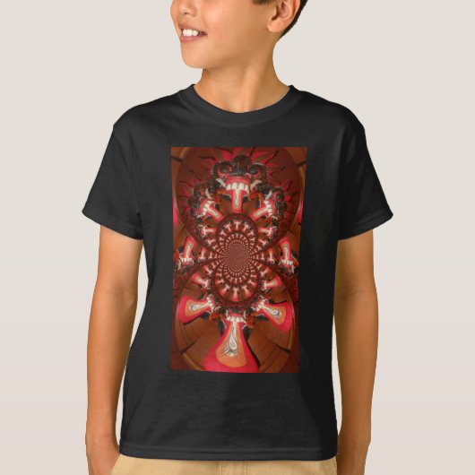 T-shirt Art de langue kaléidoscope Impression/graphique (Devant)
