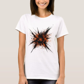 T-shirt Art de lavage couleur pastel