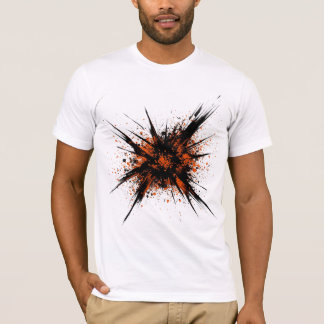 T-shirt Art de lavage couleur pastel