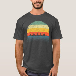 T-shirt Art de l'aviron pour hommes femmes Roweam équipage