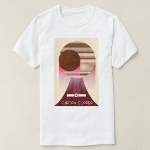 T-shirt Art de l'espace de tondeuse d'Europa
