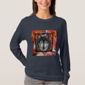 T-shirt Art de loup (Devant)