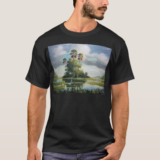 T-shirt Art de marais (Devant)