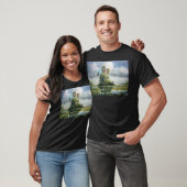 T-shirt Art de marais (Unisexe)