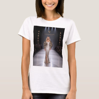 T-shirt Art de mode de luxe