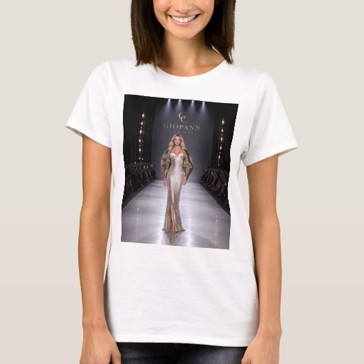 T-shirt Art de mode de luxe (Devant)