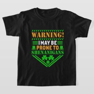 T-shirt Art de mots drôle de la Saint-Patrick