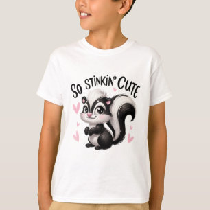 T-shirt Art de mouffette si mignon