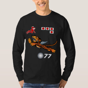T-shirt Art de nez de 2ÈME GUERRE MONDIALE de Flying