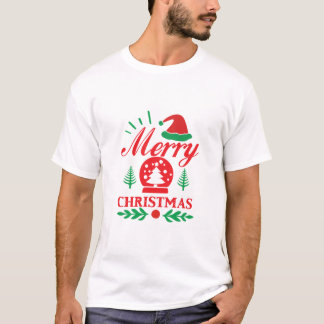 T-shirt Art de Noël Joyeux Noël