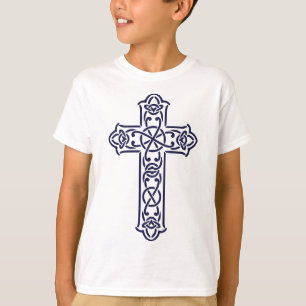 T-shirt Art de nœuds graphiques de la Croix celtique