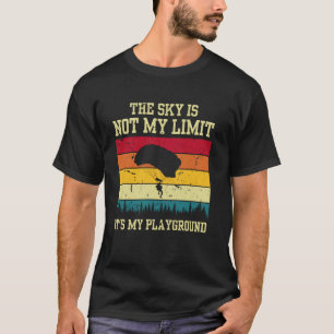 T-shirt Art de parapente pour hommes femmes paramoteur par