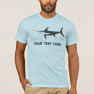 T-shirt Art de pêche d'espadons