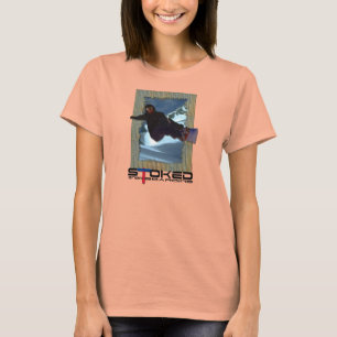 T-shirt Art de pensionnaire de neige