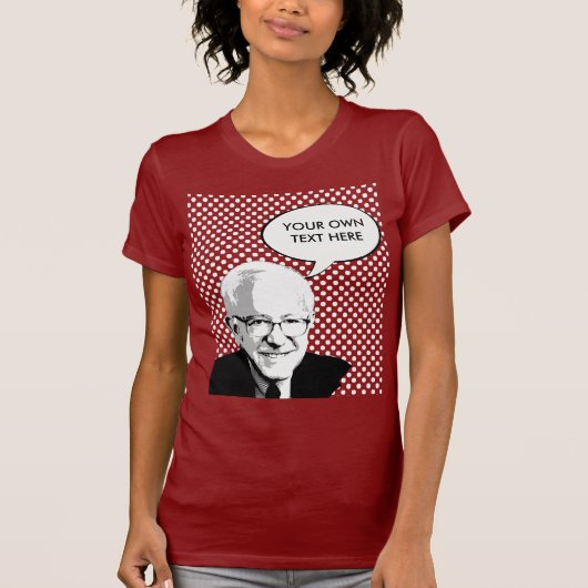 T-SHIRT ART DE POP DE PONCEUSES DE BERNIE (Devant)