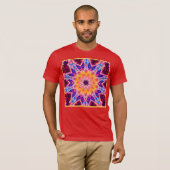 T-shirt Art de puissance Motif dynamique (Devant entier)