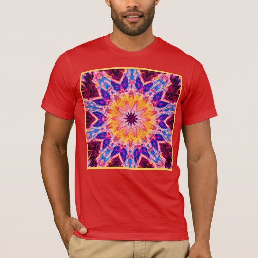 T-shirt Art de puissance Motif dynamique (Devant)