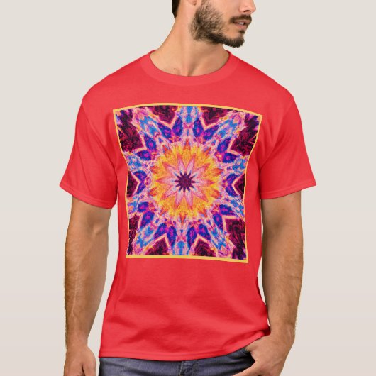 T-shirt Art de puissance Motif dynamique (Devant)