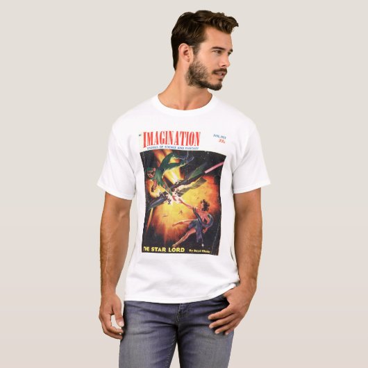 T-shirt Art de _Pulp de l'imagination v04 n05 (Devant entier)