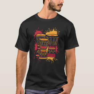 T-shirt Art de rythme tribal