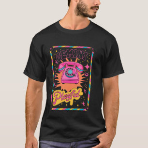 T-shirt Art de signe du zodiaque de téléphone bohème ludiq