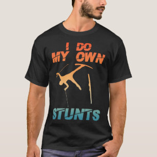 T-shirt Art de ski de montagne nordique drôle pour hommes
