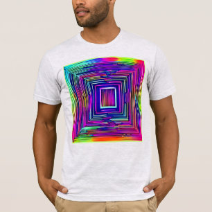 T-shirt Art de spectre néon abstrait coloré