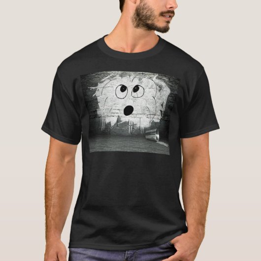 T-shirt Art de Tulear Graffiti de coton (Devant)