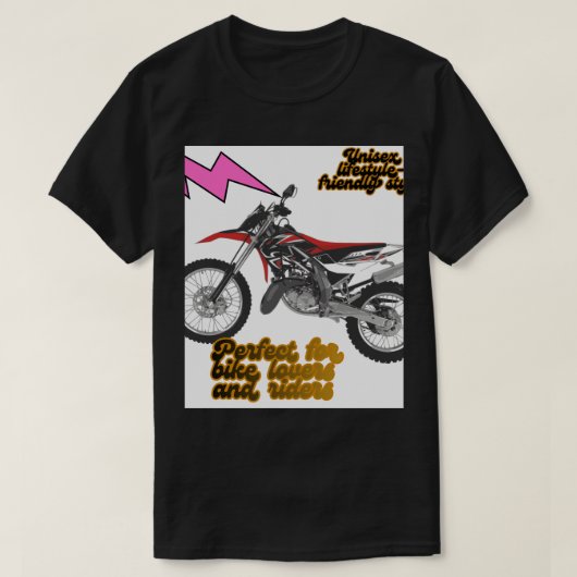 T-shirt Art de vélo de course (Design devant)