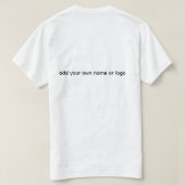 T-shirt Art de vélo de course (Design dos)