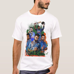 T-shirt Art de Virat Kohli